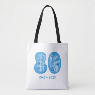 Evento de 5 de agosto em NYC 2025 Tote (preto e br