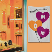 Evento de Dia das Mães Promocional Feliz