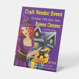 Evento de Vendedor de Artesanato de Halloween