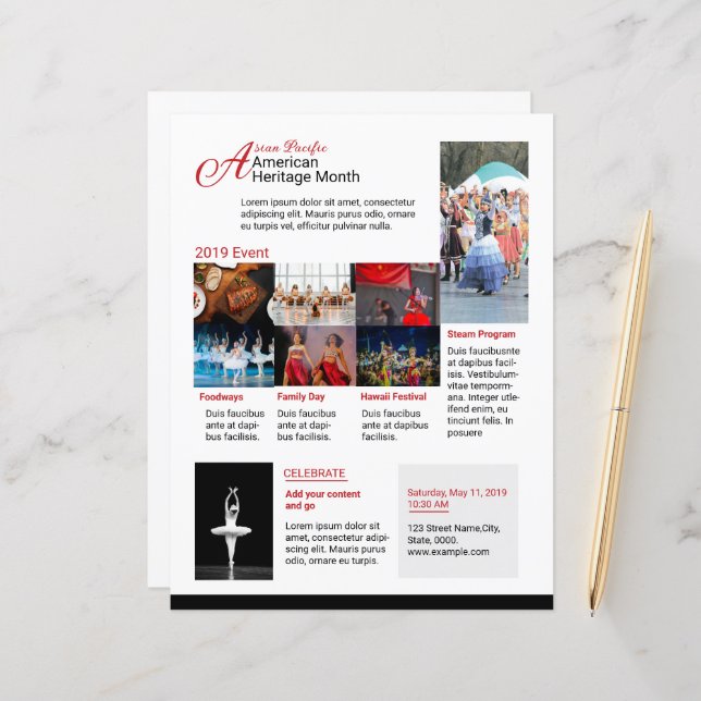 Evento do mês do patrimônio asiático pacífico amer (Frente/Verso In Situ)