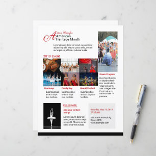 Evento do mês do patrimônio asiático pacífico amer