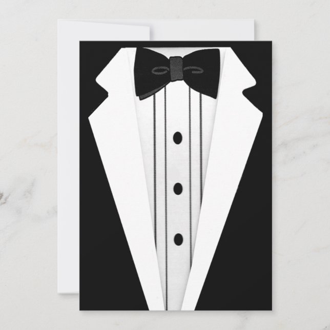 Evento Tie Tuxedo-Black (Frente)