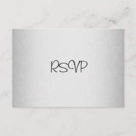 Eventos da placa de resposta RSVP Elegantes Light 