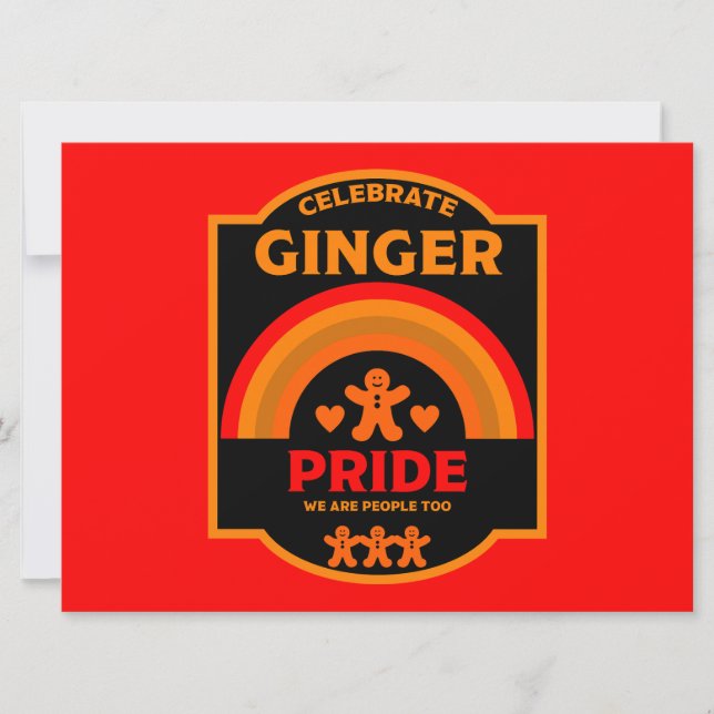 Eventos do Dia do Orgulho Ginger no Mês (Frente)