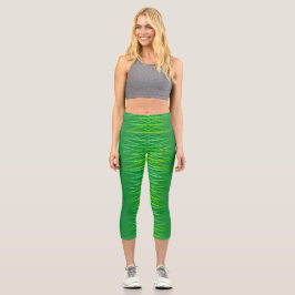 Evergreen High Waisted Capris