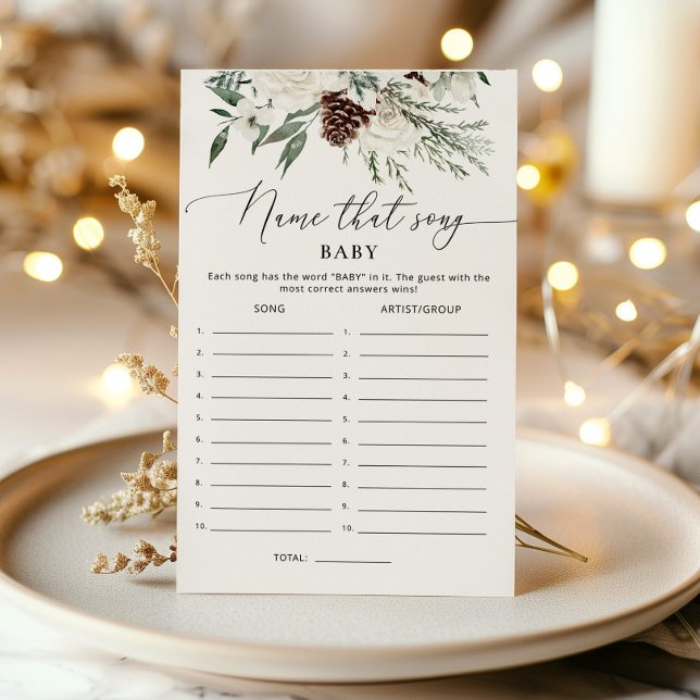 Evergreen Name, esse jogo de chá de fraldas de mús (Criador carregado)