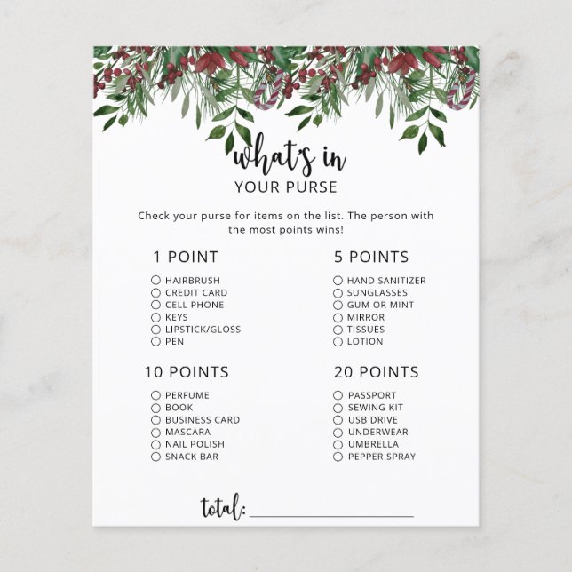 Evergreen O que há no seu jogo de bolsa (Frente)