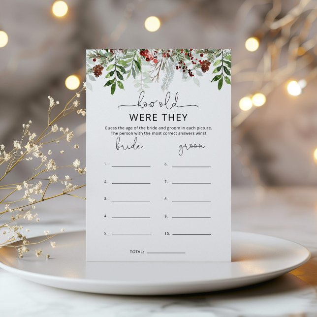 Evergreen Quantos anos eles tinham no jogo do chá  (Criador carregado)