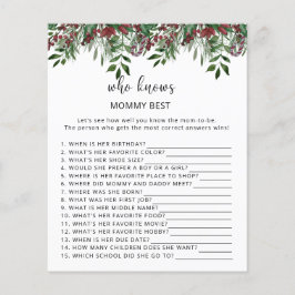 Evergreen Quem conhece melhor a mamãe