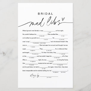 EVERLEIGH Bridal Shower Libs, Preenchimento em Bra