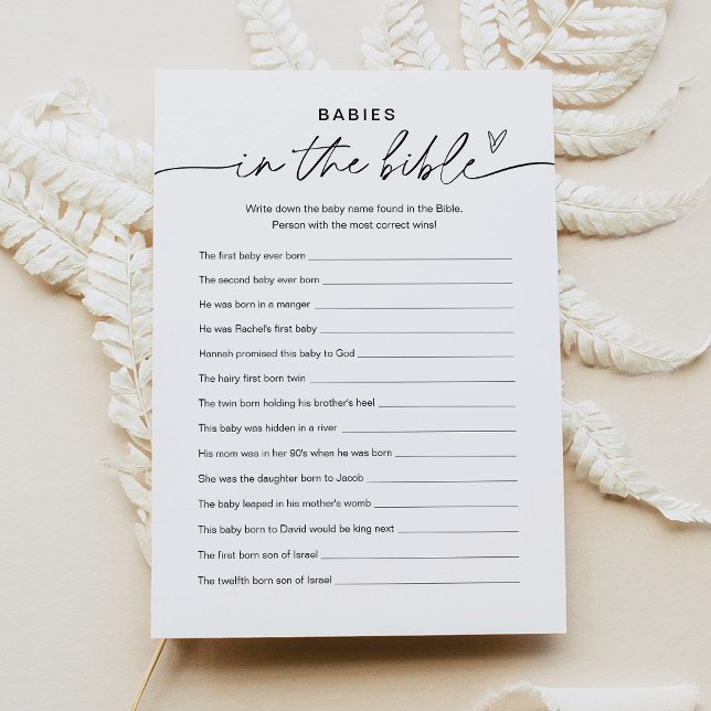 EVERLEIGH No Cartão De Jogo Do Chá de fraldas Da B (Criador carregado)