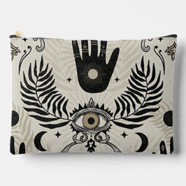 Evil Eye Print Cosmetic Bag