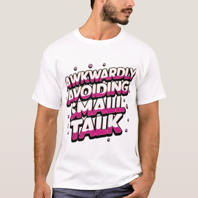 Evitar Camisetas De Pequenas Conversas - Retrospec (Frente)