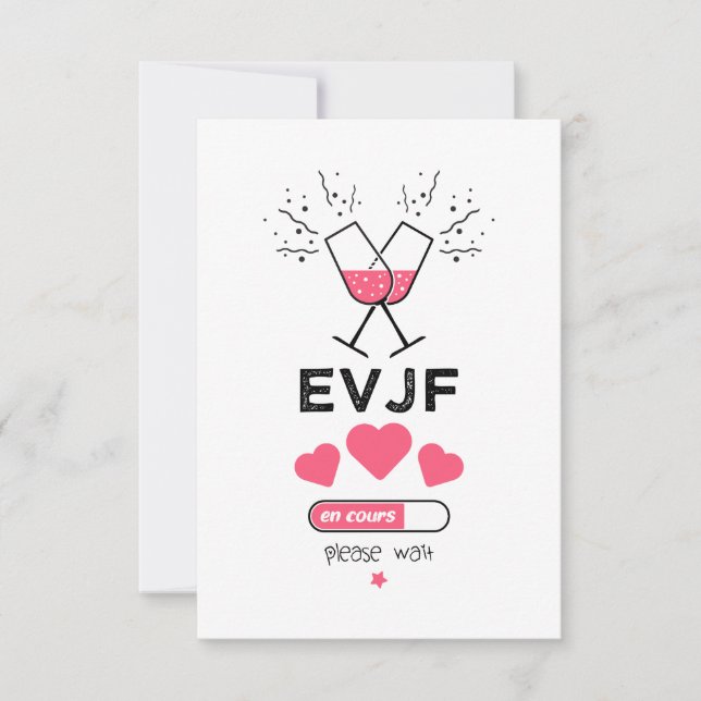 EVJF en cours please wait (Frente)