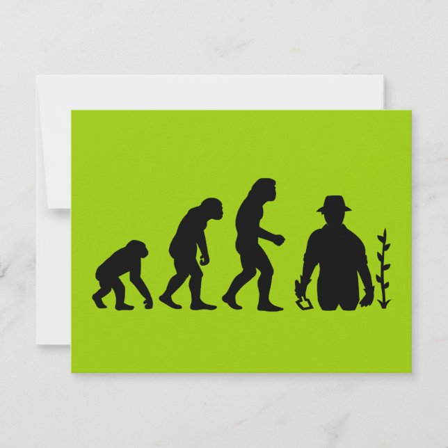 Evolução do jardineiro (Frente)