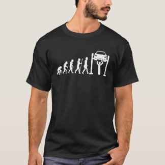 Evolução do Mecânico Camiseta Mecânico de Carro Me