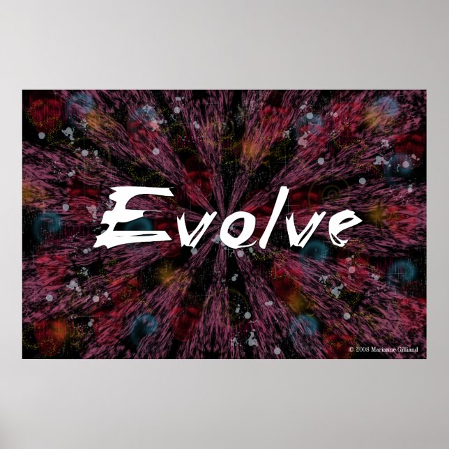 Evolve Art Poster (Frente)