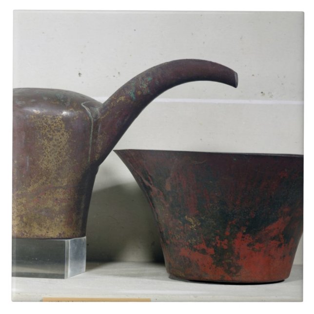 Ewer e bacia (cobre) (Frente)