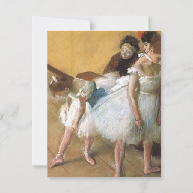 Exame de Dança de Edgar Degas, Balé Antigo (Frente)