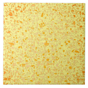 Exame Mínimo Moderno de Pedra Laranja Amarelo Terr