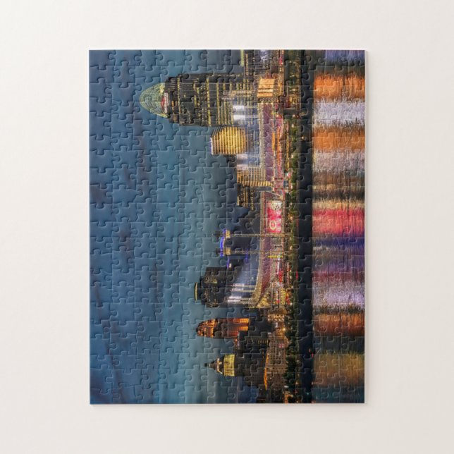 Excelente American Ballpark Quebra-cabeça Cincinna (Vertical)