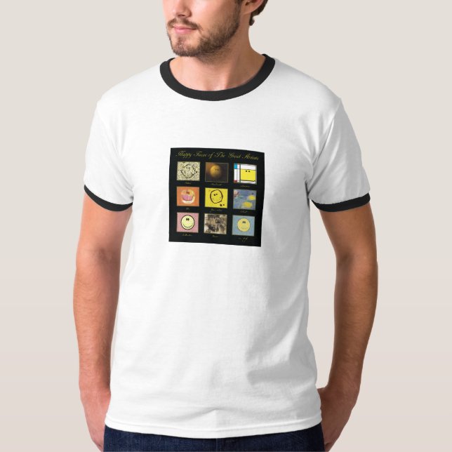 Excelente artista feliz camisa (Frente)