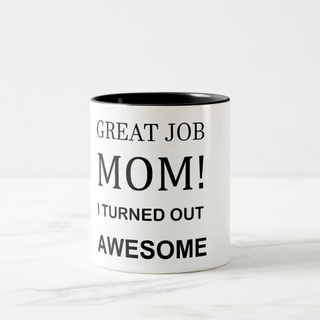 Excelente Cargo Mãe, eu me tornei uma Caneca Incrí (Centro)