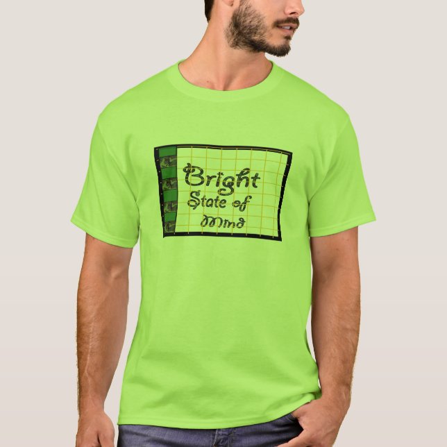 Excelente e brilhante camisa mental (Frente)