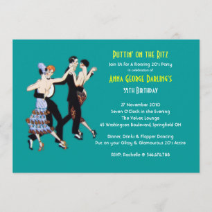 EXCELENTE GATSBY - Convites de festas de papel