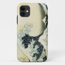 Excelente Hokusai Onda de capas de iphone Kanagaw