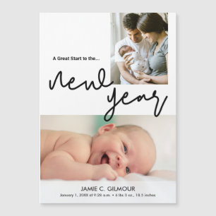 Excelente moderno inicia o ano novo fotos para beb