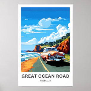 Excelente Ocean Road Austrália Viagem Impressão