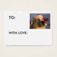 Excelente Pirenéus GIFT TAG - COM AMOR:
