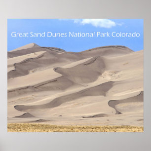 Excelente Poster do Parque Nacional das Dunes