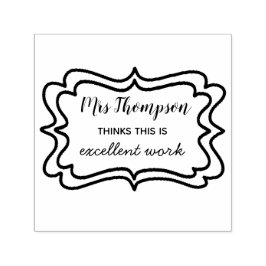 Excelente Professora de Trabalho | Carimbo de borr