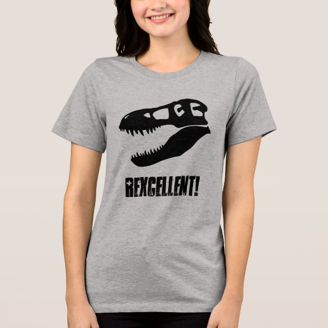 Excelente! T. rex Crânio do Dinossauro (Frente)