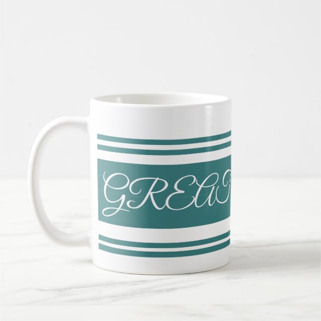 Excelente Vibes Green Luxury guardando caneca de c (Esquerda)
