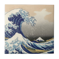 Excelente Wave Kanagawa - Pintura Japonesa