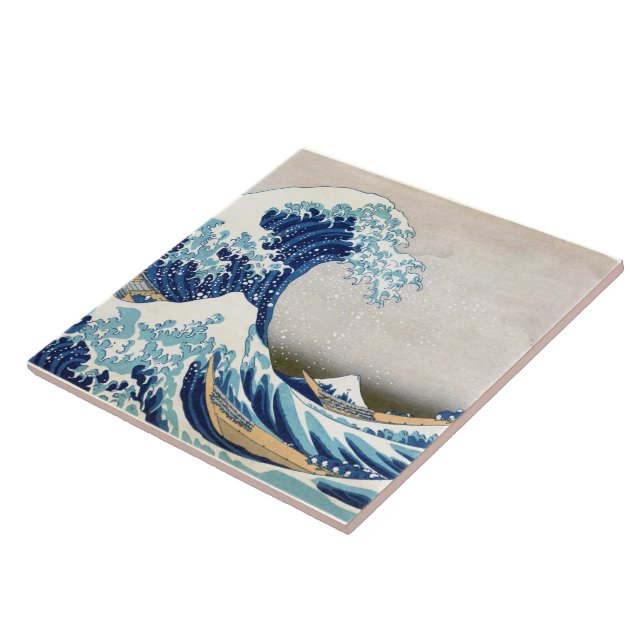 Excelente Wave Off Kanagawa Hokusai Fine Art (Lateral)