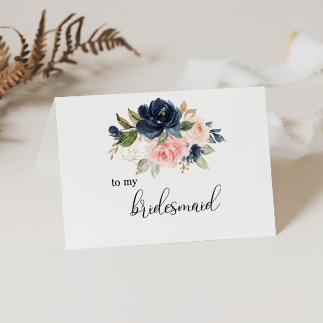 Exclusivo Agradecimento de Dama de Honra Floral de (Criador carregado)