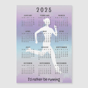 Executando o Cartão Magnético de Calendário do Cor