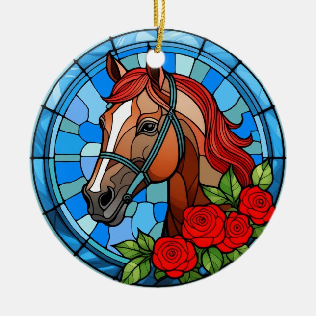 Executar para o Ornamento Personalizado de Rosas (Frente)