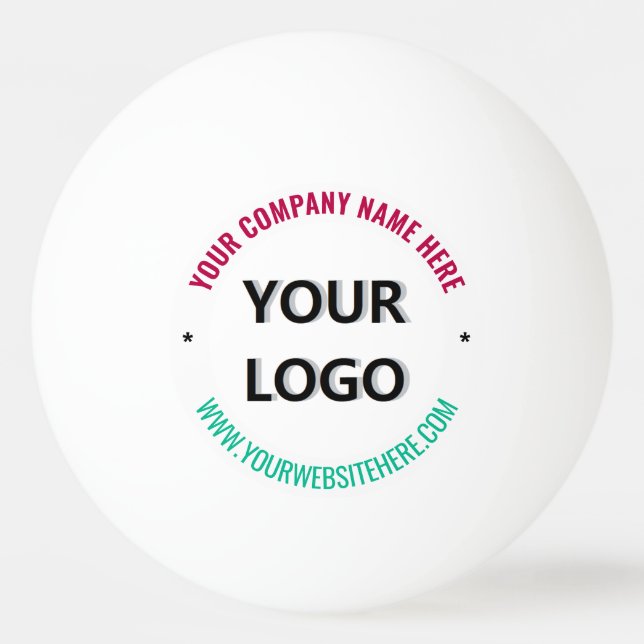 Exemplo de Bolas de Ping Pong Personalizadas (Verso)