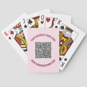 Exemplo de Cartas de Baralho com Código QR Persona