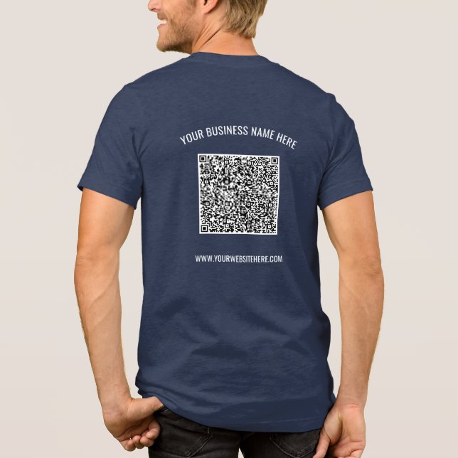 Exemplo de Código QR Personalizado para sua Empres (Verso)