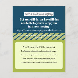 Exemplo de folheto comercial