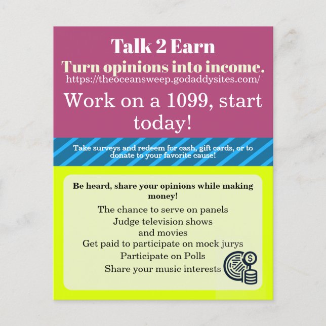 Exemplo de folheto comercial (Frente)