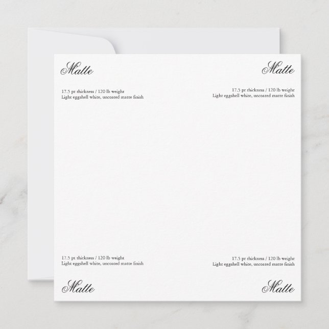 Exemplo de papel Escolha seu tipo de papel (Frente)