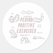 Exercícios Positivos de Período Adesivo Redondo