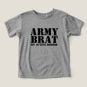 Exército Brat no Ativo Doodie Baby Humor